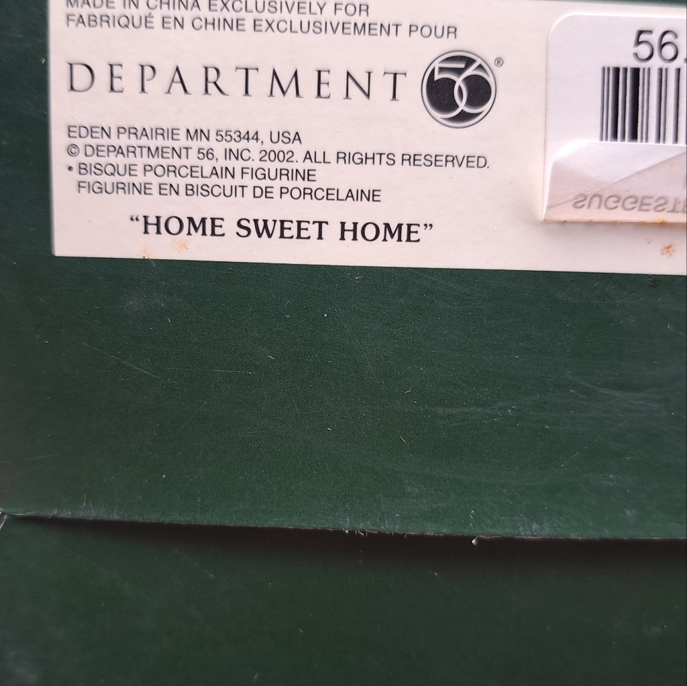 2002 Department 56 SNOWBABIES FIGURINE "HOME SWEET HOME" - Picture 4 of 5